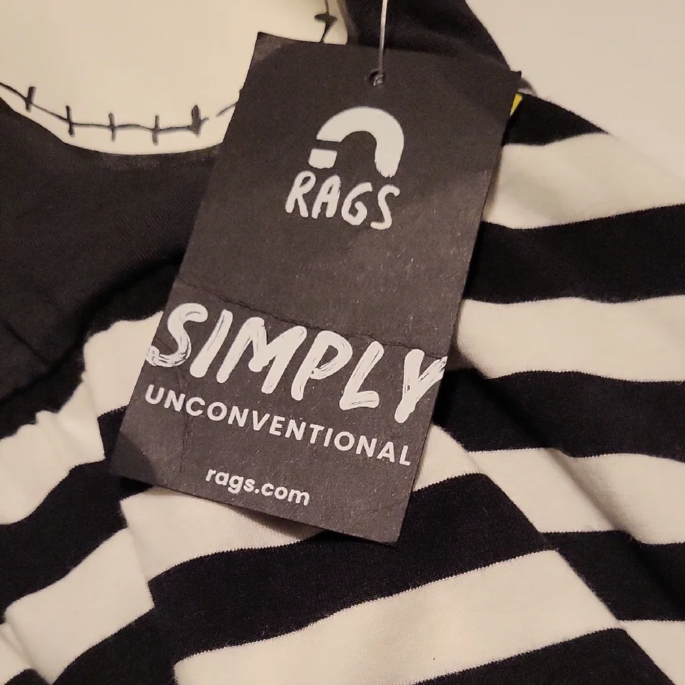 Rags Simply Unconventional Dress With Night Before Christmas Design